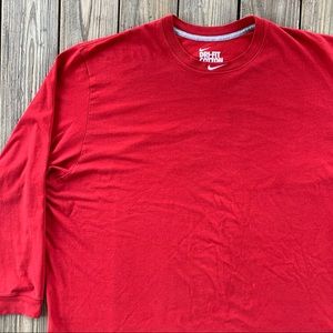 Vintage 2000s Y2K OverSized Nike Travis Scott Center Swoosh Shirt